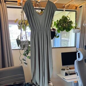 Final Touch Olive Maxi Dress
